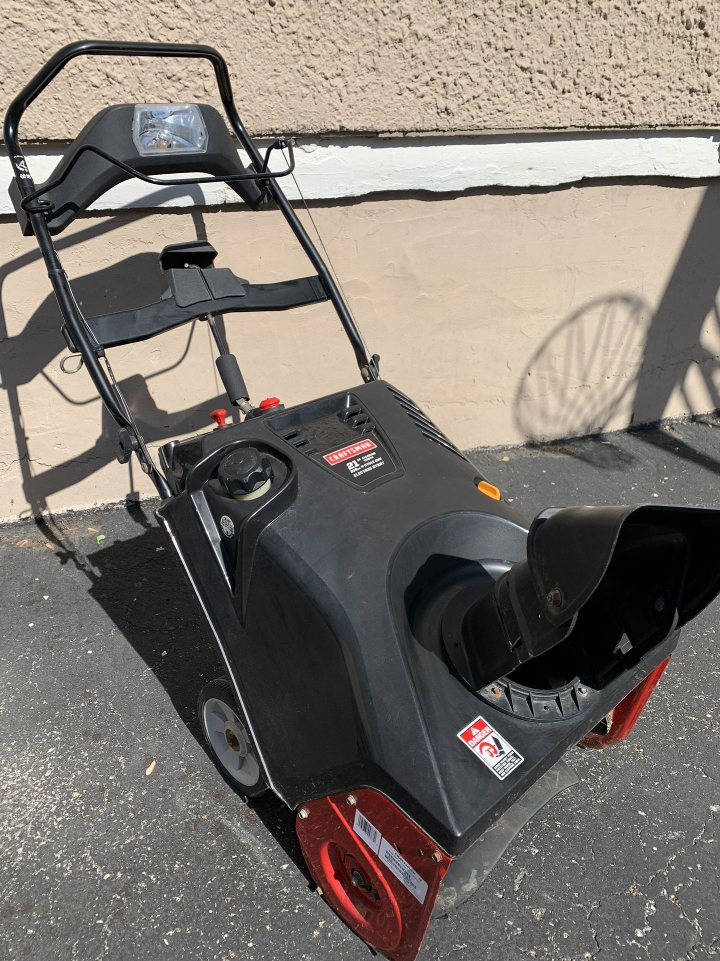 Craftsman 21" 208cc* Snowblower W/ Electric Start