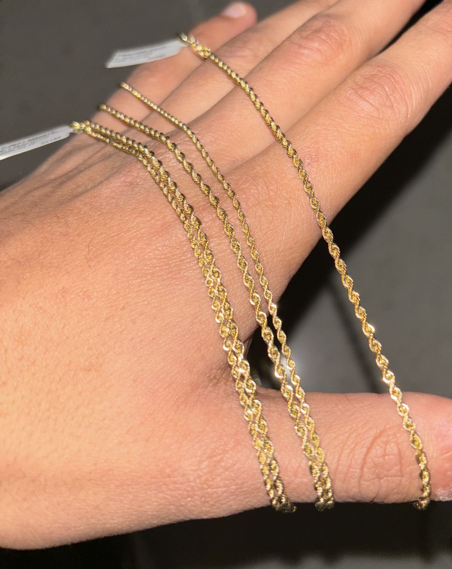 Rope Gold  Chain 