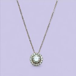 925 Moissanite Necklace