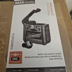 New bluetooth earbuds Digital display self charging