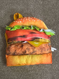 Kids cheeseburger costume