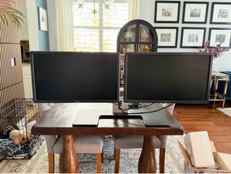 Used Dell 2515HC 25" Dual Monitors With Stand