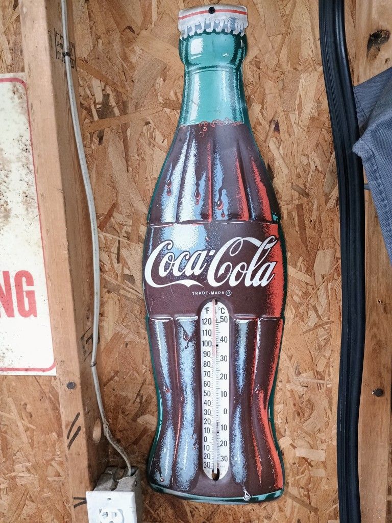 Vintage Coca Cola Thermometer