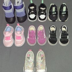 8 Pairs Of High-End Brands Of Baby Girl Shoes