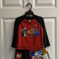 Brand New Boys Lego Red & Black Swim Sets Sizes 18 Months & 2T $7.00 Each