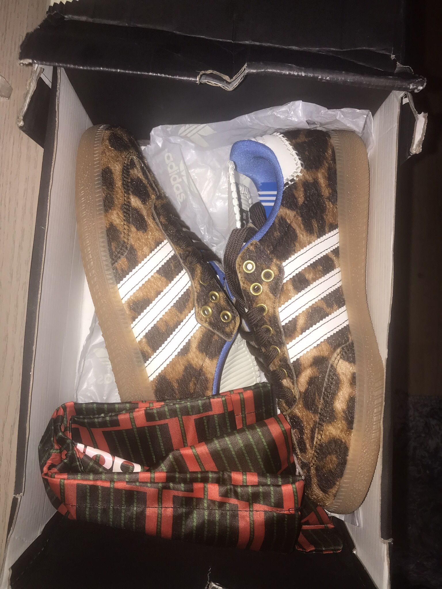 ADIDAS WALES BONNER PONY SAMBA SIZE 5.5 US