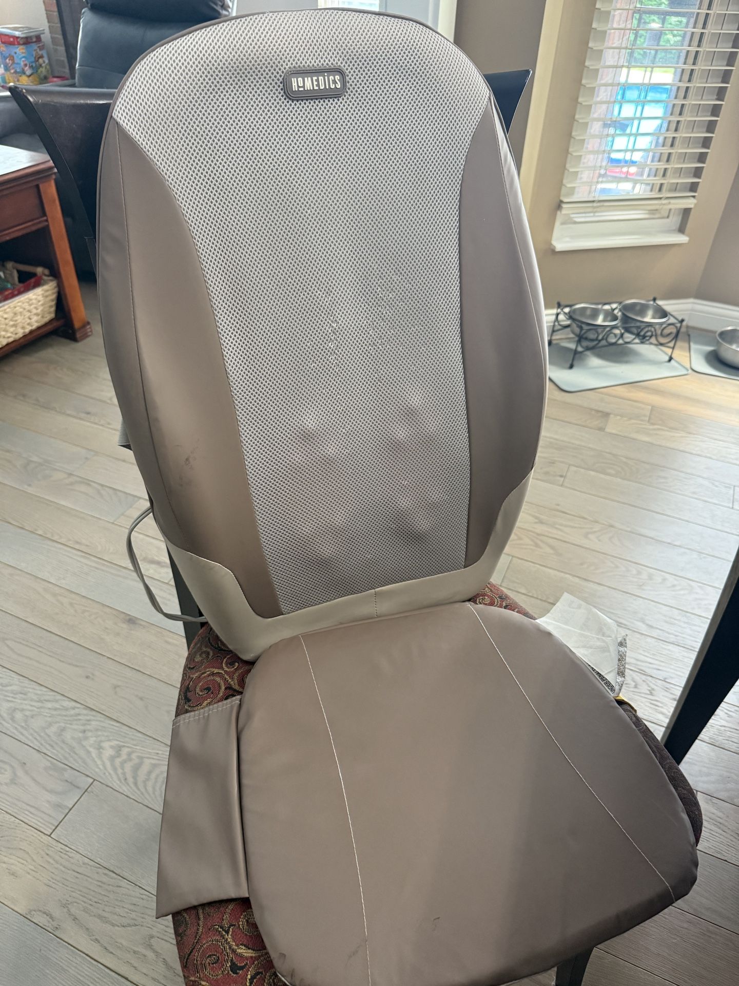 Homedics Shiatzu Massage Chair Cover with Heat and Remote!  