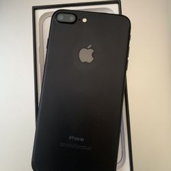Iphone 7+ Plus 128GB MATTE BLACK ANY CARRIER