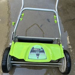 Reel Push Lawn Mower   Works Great 