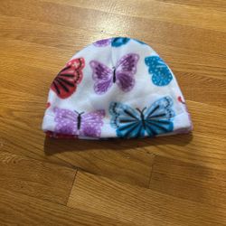 White Butterfly Hat