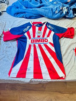 Chivas Jersey size is small signed