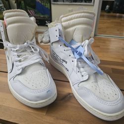 Off White Nike Air Jordan 1's