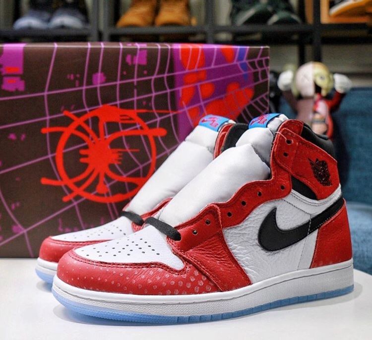 air jordan 1 retro high spider man origin story