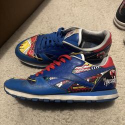 Reebok City Classics Moscow Men’s Leather Lace Up Sneakers Shoes size 8.5