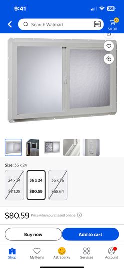 Vinyl Utility Slider 36 X 24 Replacement Window