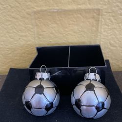 A Small Soccer Ornaments New