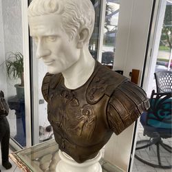 26.5” DESIGN TOSCANO Anthony Julius Caesar Sculpture Bust