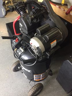 Husky 35 gallon compressor