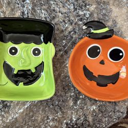 Halloween Ceramic Candy Holders 
