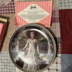 Barbie Limited Edition Collectors Plates 