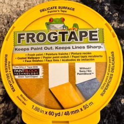 FROG YELLOW TAPE $60 A CASE FIRM 