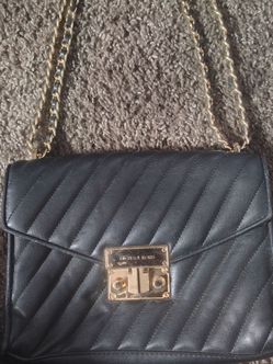 Michael Kors Black Quilted Chain Shoulder Bag