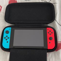 NINTENDO SWITCH WITH CASE