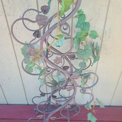 Wrought Iron Wine Rack
