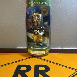 NIB JERRY KRAMER GREEN BAY PACKERS NFL BOBBLEHEAD BOBBLE DOBBLES AGP SEALED