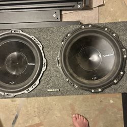 Rockford Fosgate P3 Dual Subwoofers OBOCON Box