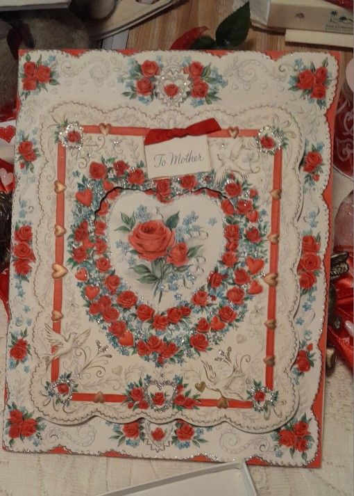 Vintage Valentines Day Card