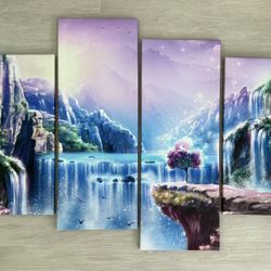 Girls Room Canvas Wall Art