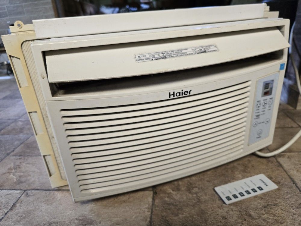 Haier ESA406K 6,000 Cooling Capacity (BTU) Window Air Conditioner with Remote Control