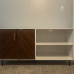$400 TV Stand Entertainment Center Mid-Century Modern