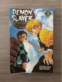 Demon Slayer Kimetsu No Yaiba Manga Volume 3
