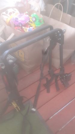 Car trunk mount bike rack