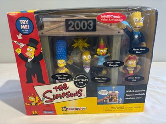 Simpsons new years 2003 set playmates
