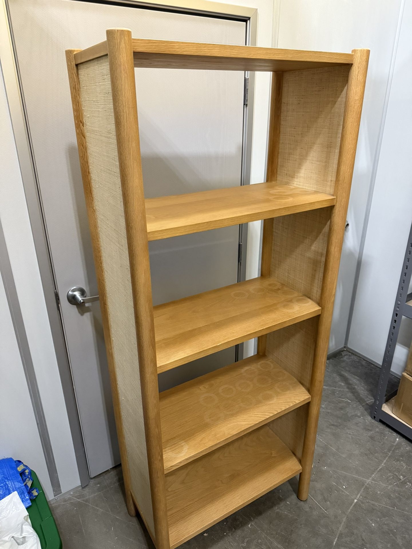 Crate & Barrel Wooden Shelf – Used Condition