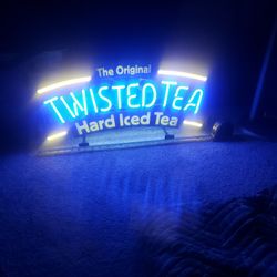 Brand New(out Of Box)Twisted Tea Neon Sign