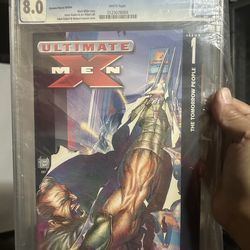 Marvel Comics Ultimate X Men #1 graded 8.0 2001