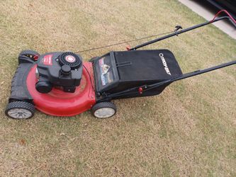 Troy-built lawn mower