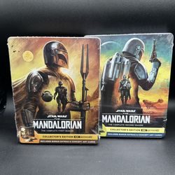 NEW* The Mandalorian Season 1 & 2 Collector's Edition Steelbook 4K UHD + Blu-ray