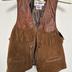 Leather Vest 