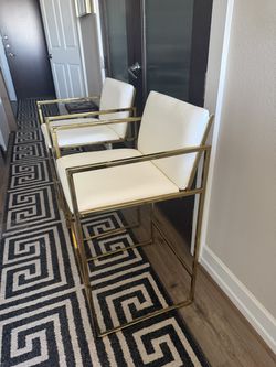 NEW Cream and Gold Chairs - River Oak area