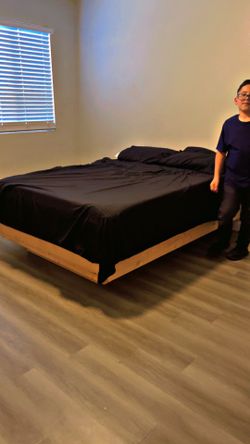 Full size mattress and bed fram