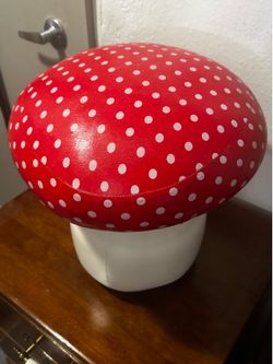 Mushroom foot stool