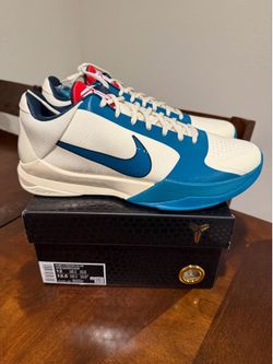 Size 12- Kobe 5 Caitlin Clark “coconut milk spruce”