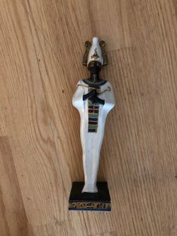 Osiris statue 9”