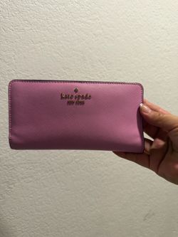 Pink Kate spade wallet