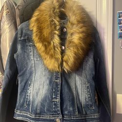 Fur Jean Jacket 